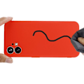 Pikkukuva 3 / 6: Matta nestesilikoninen kuori Nothing Phone (1) - Punainen Red