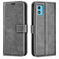 Pikkukuva 1 / 2: Lompakko Nahkakotelo For Tcl 305i - Harmaa Silver grey