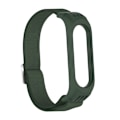 Miniatyrbild 2 av 2: Xiaomi Mi Smart Band 6 / 5 nylon watch band - Army Green Grön
