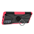 Miniatyrbillede 5 af 6: Kickstand-cover med magnetisk plade til Motorola Moto G62 5G - Rose Pink