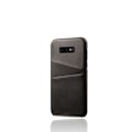 Miniatyrbillede 2 af 2: Samsung Galaxy S10e dobbelt kortholder læderetui - Sort Black