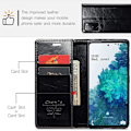 Pikkukuva 4 / 6: CaseMe Samsung Galaxy S20 FE 2022 / S20 Fe / S20 Fe 5g Smooth Suojakotelo - Musta Black