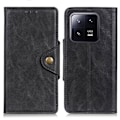 Miniatyrbild 1 av 2: Alpha läder Xiaomi 13 fodral - Svart Svart