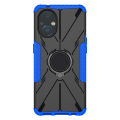 Miniatyrbillede 5 af 6: Kickstand-cover med magnetisk plade til OnePlus Nord N20 5G - Blå Blue