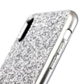 Miniatyrbillede 2 af 2: Glitter iPhone Xs Max cover - Sølv/Grå Silver grey