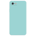 Miniatyrbillede 1 af 6: Skråt gummicover mod fald til iPhone SE (2022) / SE 2020 / 8 / 7 - Cyan Green
