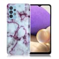 Miniatyrbillede 1 af 2: Marble Samsung Galaxy A32 5G Etui - Veiny Rose Marmor Multicolor