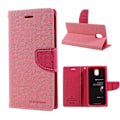 Miniatyrbillede 1 af 2: Mercury Samsung Galaxy J5 (2017) Superstærk læder etui - Pink Pink