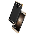 Miniatyrbillede 2 af 2: MOFI Guard Series Samsung Galaxy A6 Plus (2018) beskyttelsesetui i plastik med 3 i 1 design - Sort Black
