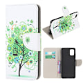 Miniatyrbillede 1 af 2: Wonderland Samsung Galaxy A31 Etui - Grønt Træ Multicolor