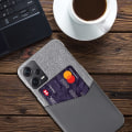 Miniatyrbillede 2 af 4: Bofink Xiaomi Redmi Note 12 Pro Plus Kort Cover - Grå Silver grey