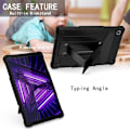 Miniatyrbillede 2 af 2: Lenovo Tab M10 FHD Plus silikoneetui - Helt Sort Black
