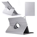 Miniatyrbillede 1 af 2: iPad Pro 10.5 Læder etui med roterende stand - Sølv Silver grey