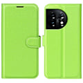 Miniatyrbillede 1 af 2: Klassisk OnePlus 11 Flip Etui - Grøn Green