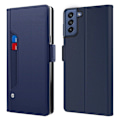 Pikkukuva 1 / 2: Phone Suojakotelo With Make-up Mirror And Slick Design For Samsung Galaxy S21 FE - Sininen Blue