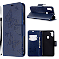 Pikkukuva 1 / 2: Butterfly Samsung Galaxy A11 / M11 kotelot - Tummansininen Blue