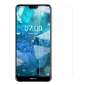 Miniatyrbillede 2 af 2: Nokia 7.1 beskyttelsesfilm i hærdet glas - Transparent Transparent
