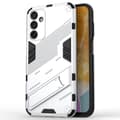 Stødsikkert moderne Samsung Galaxy M15 hybridcover - Hvid White