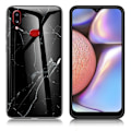 Miniatyrbillede 1 af 2: Fantasy Marble Samsung Galaxy A10s cover - Sort Black