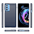 Miniatyrbillede 2 af 2: Carbon Flex Etui Motorola Edge 20 Pro - Blå Blue