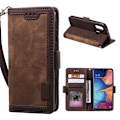 Miniatyrbillede 1 af 2: Surburbian Samsung Galaxy A20e flip etui - Brun Brown