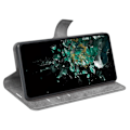 Pikkukuva 5 / 6: Lompakko Nahkakotelo For OnePlus Ace Pro / 10t - Harmaa Silver grey