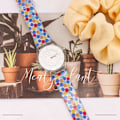Pikkukuva 4 / 6: 16mm Universal söpö silikoni ranneke - Sininen / Keltainen Multicolor