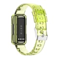 Pikkukuva 1 / 5: Fitbit Inspire 3 silikonikellon hihna ja suojus - Läpinäkyvä Keltainen Yellow