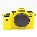 Miniatyrbillede 1 af 2: Sony Alpha A9 blødt silikone etui - Gul Yellow