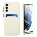 Pikkukuva 1 / 2: Card Holder Suojakuori For Samsung Galaxy S21 FE - Valkoinen White