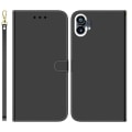 Miniatyrbillede 1 af 6: Mirror Nothing Phone (1) Flip Etui - Sort Black