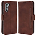 Pikkukuva 1 / 2: Moderni Nahkalaukku For Motorola Moto G200 5G / Edge S30 - Ruskea Brown