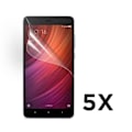 Miniatyrbillede 2 af 2: Xiaomi Redmi Note 4 LCD skærmbeskyttelsesfilm - 5 stk Transparent