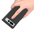 Miniatyrbillede 2 af 2: Glat og tyndt premium Google Pixel 7 Pro læderetui - Sort Black