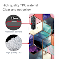 Miniatyrbillede 2 af 2: Marble design OnePlus Nord CE 5G cover - Farverig Terning-Flise Multicolor