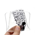 Pikkukuva 2 / 2: Deco Samsung Galaxy A70e kuoret - Kauneusmalli Black