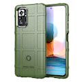 Miniatyrbillede 1 af 2: Rugged Shield case - Xiaomi Redmi Note 10 Pro / 10 Pro Max - Grøn Green