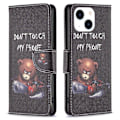 Miniatyrbillede 1 af 2: Wonderland iPhone 14 flip etui - Bjørn Black