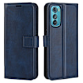 Pikkukuva 1 / 2: Motorola Edge 30 nahkainen lompakokkotelo - Sininen Blue