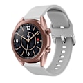Miniatyrbillede 2 af 2: Samsung Galaxy Watch 3 (41mm) simple silikone rem - grå Silver grey