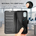 Miniatyrbillede 2 af 2: Klassisk Motorola Moto E32 flip etui - Grøn Green