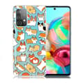 Pikkukuva 1 / 2: Deco Samsung Galaxy A72 5G kotelot - Söpö Corgis Multicolor