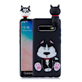Miniatyrbillede 1 af 2: Samsung Galaxy S10 3D dyre etui - Hund Multicolor