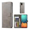 Pikkukuva 1 / 2: LC.IMEEKE Samsung Galaxy A51 5G Flip kotelot - Harmaa Silver grey