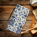Pikkukuva 4 / 6: Wonderland Samsung Galaxy S22 Ultra Läppäkotelo - Retro Totem Multicolor