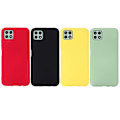 Miniatyrbillede 2 af 2: Matte Liquid Samsung Galaxy A22 5G silikone cover - Sort Black