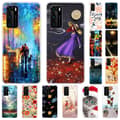 Pikkukuva 2 / 2: Deco Huawei P40 kuoret - Kissa Multicolor