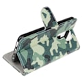 Pikkukuva 2 / 2: Wonderland Xiaomi Redmi 9 Läppäkotelo - Camouflage Green