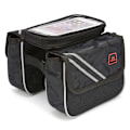 Miniatyrbillede 1 af 2: PROMEND MTB touch screen opbevaringstaske cykelstyr - Sort Camouflage Black
