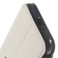 Miniatyrbillede 2 af 2: ROAR KOREA læderetui til Samsung Galaxy J1 (2016) med stander og kortholder - Hvid White